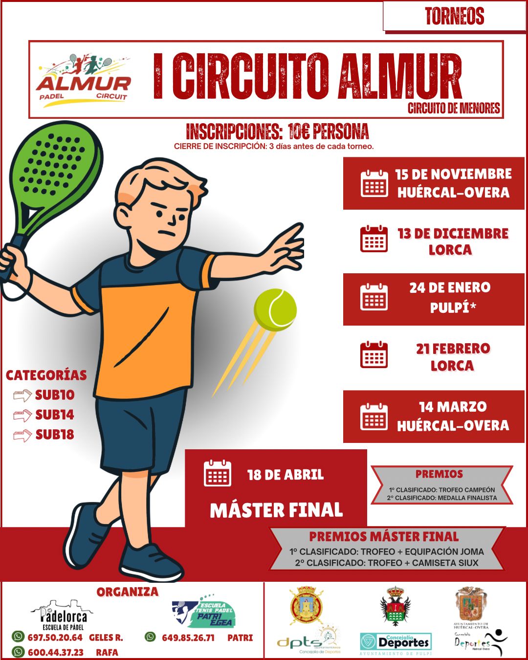 I CIRCUITO ALMUR PADEL 2025-2026